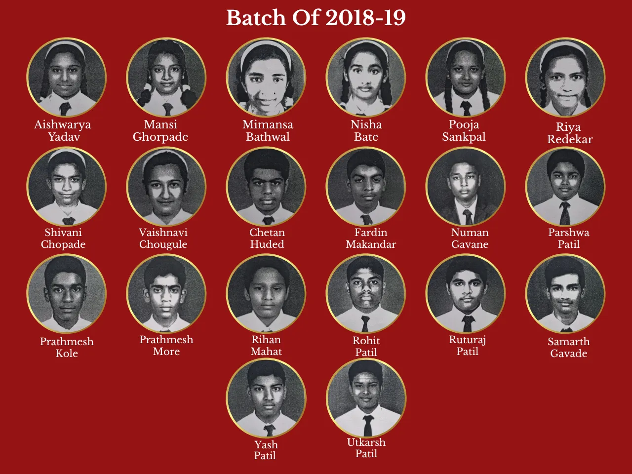 2018-19 Batch