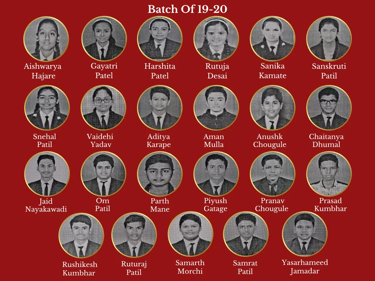 2019-20 Batch